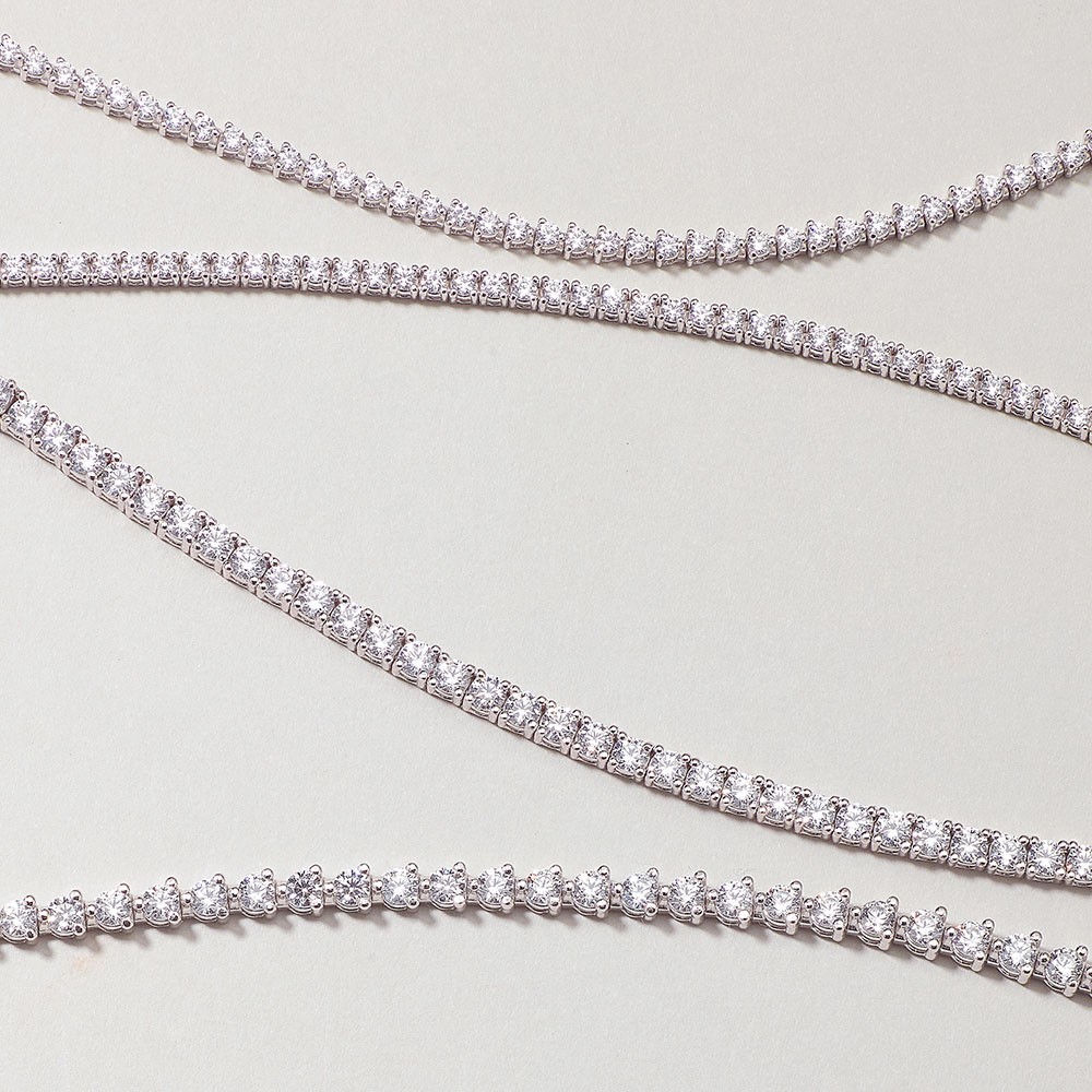 모이사나이트 다이아몬드 테니스 팔찌 4발 1.7mm (소) 요약정보 및 구매