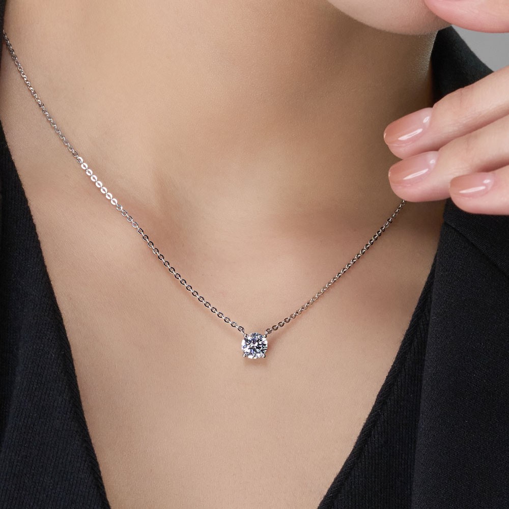 캐럿 모이사나이트 목걸이 4프롱 요약정보 및 구매