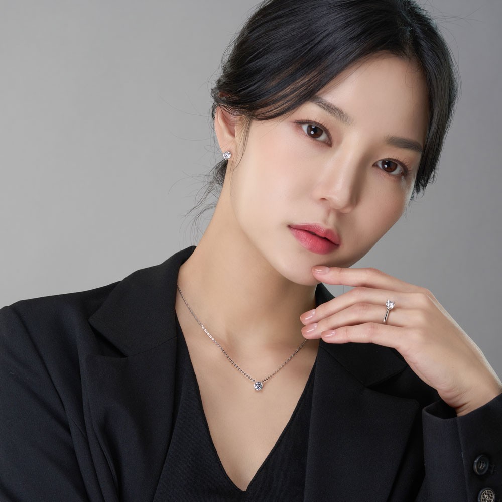 캐럿 모이사나이트 반지 4프롱요약정보 및 구매