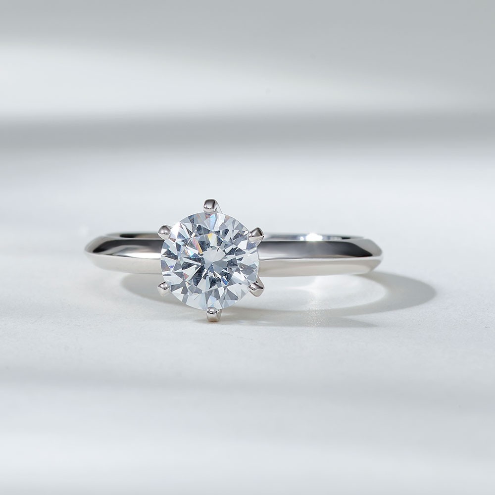 1캐럿 랩 다이아몬드 반지 6프롱 요약정보 및 구매