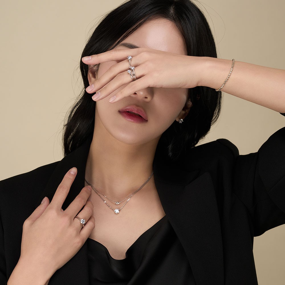 1캐럿 랩 다이아몬드 반지 6프롱 요약정보 및 구매