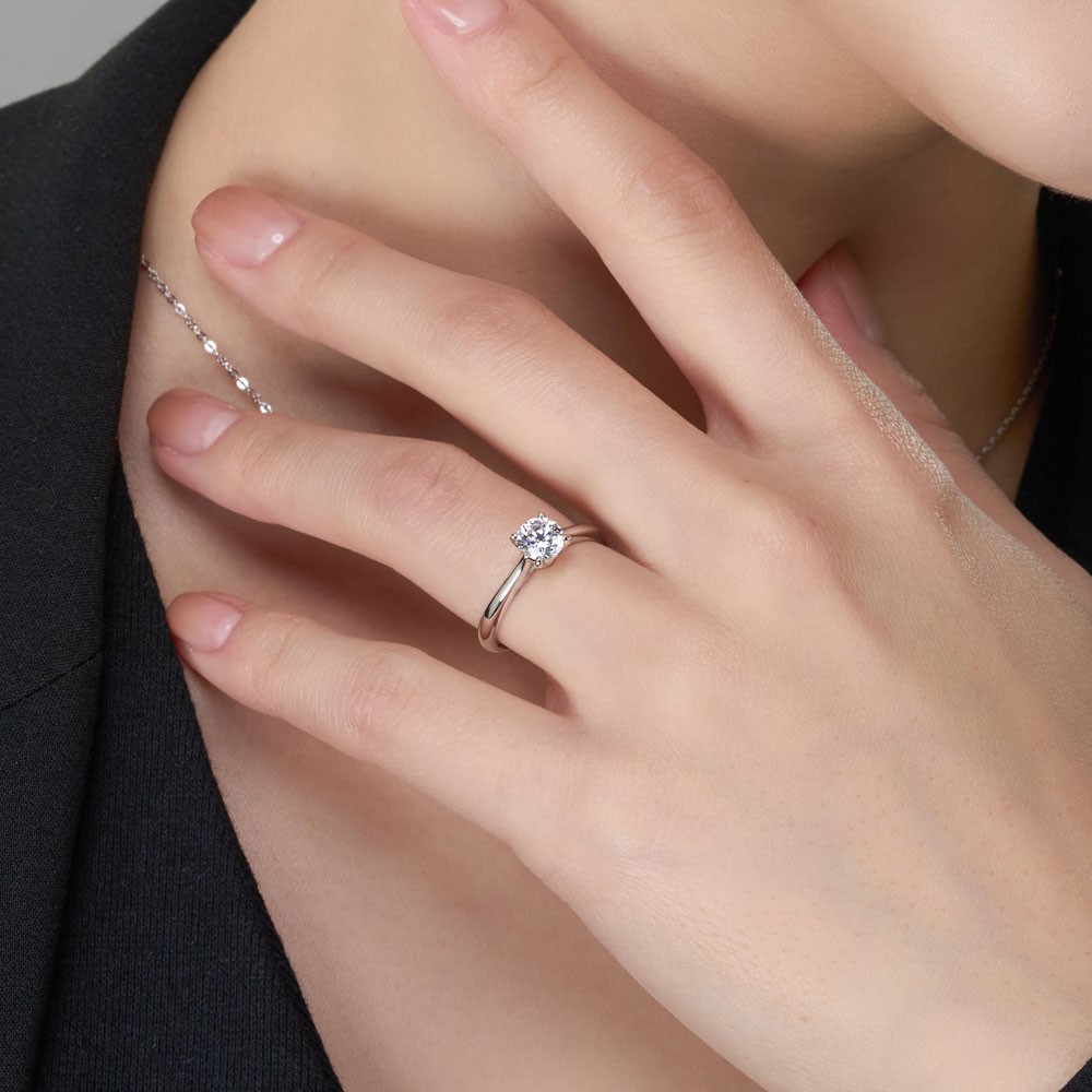 5부 랩 다이아몬드 반지 4프롱 요약정보 및 구매