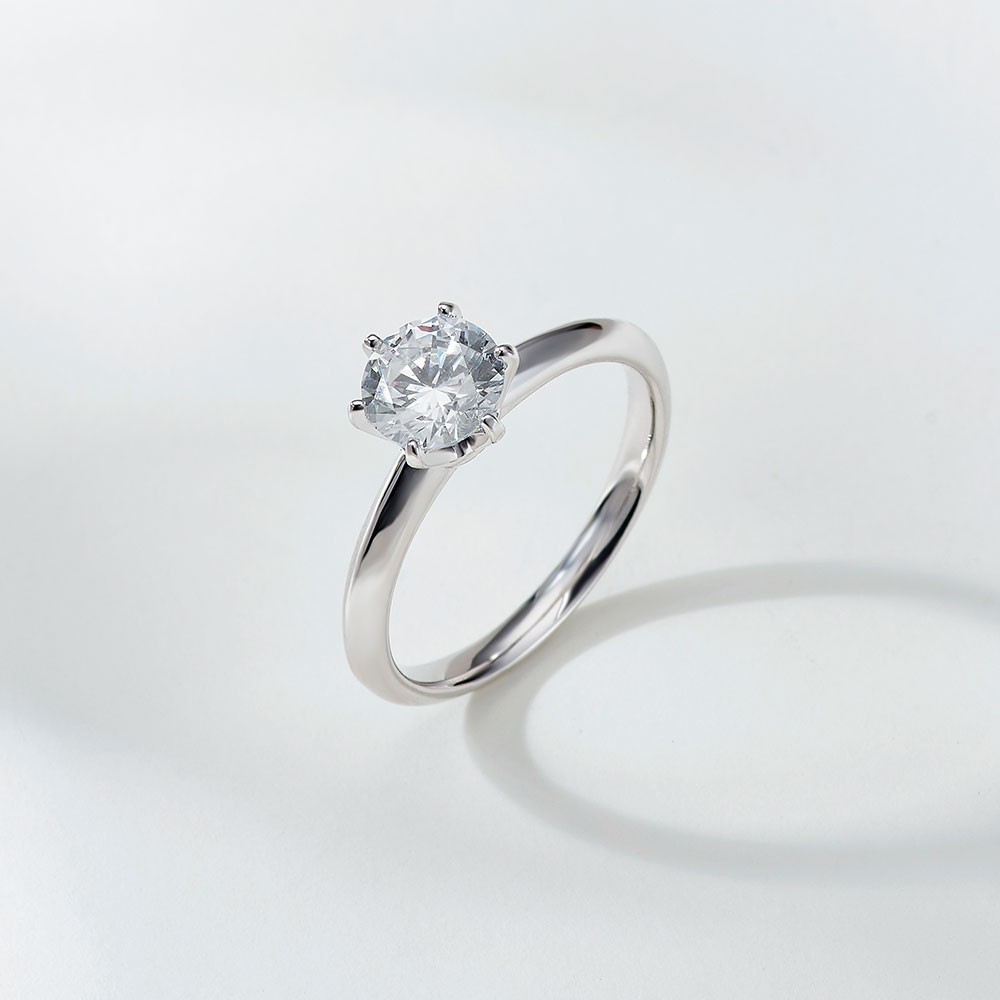 1캐럿 모이사나이트 반지 6프롱 요약정보 및 구매