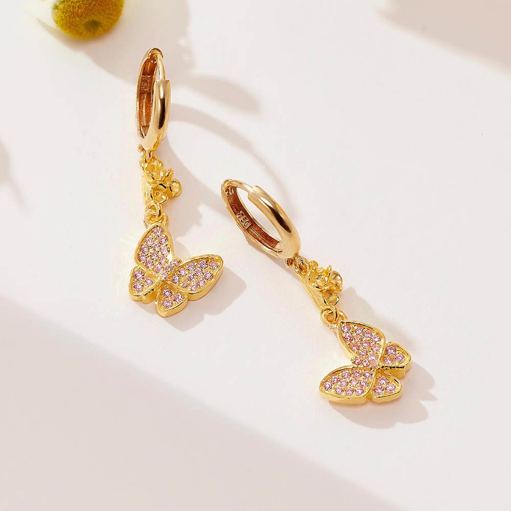 나비 꽃 원터치 귀걸이 요약정보 및 구매