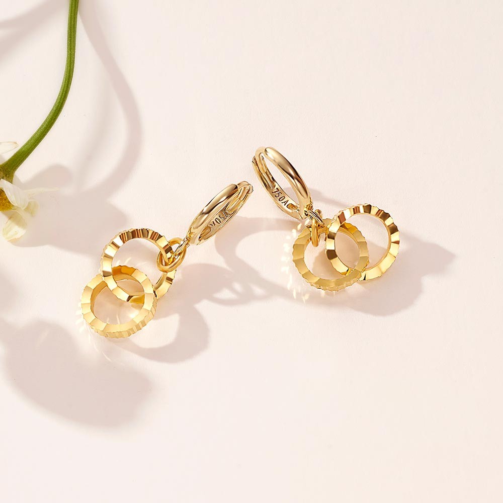 더블 투 링 원터치 귀걸이 요약정보 및 구매