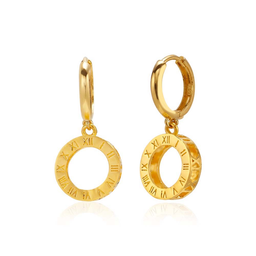 로마자 라운드 원터치 귀걸이 요약정보 및 구매