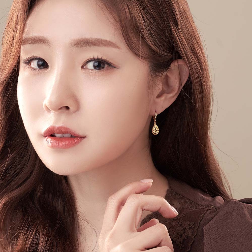 물방울 컷팅 원터치 귀걸이요약정보 및 구매