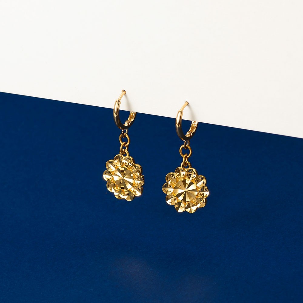 반짝 써클 꽃 원터치 귀걸이요약정보 및 구매