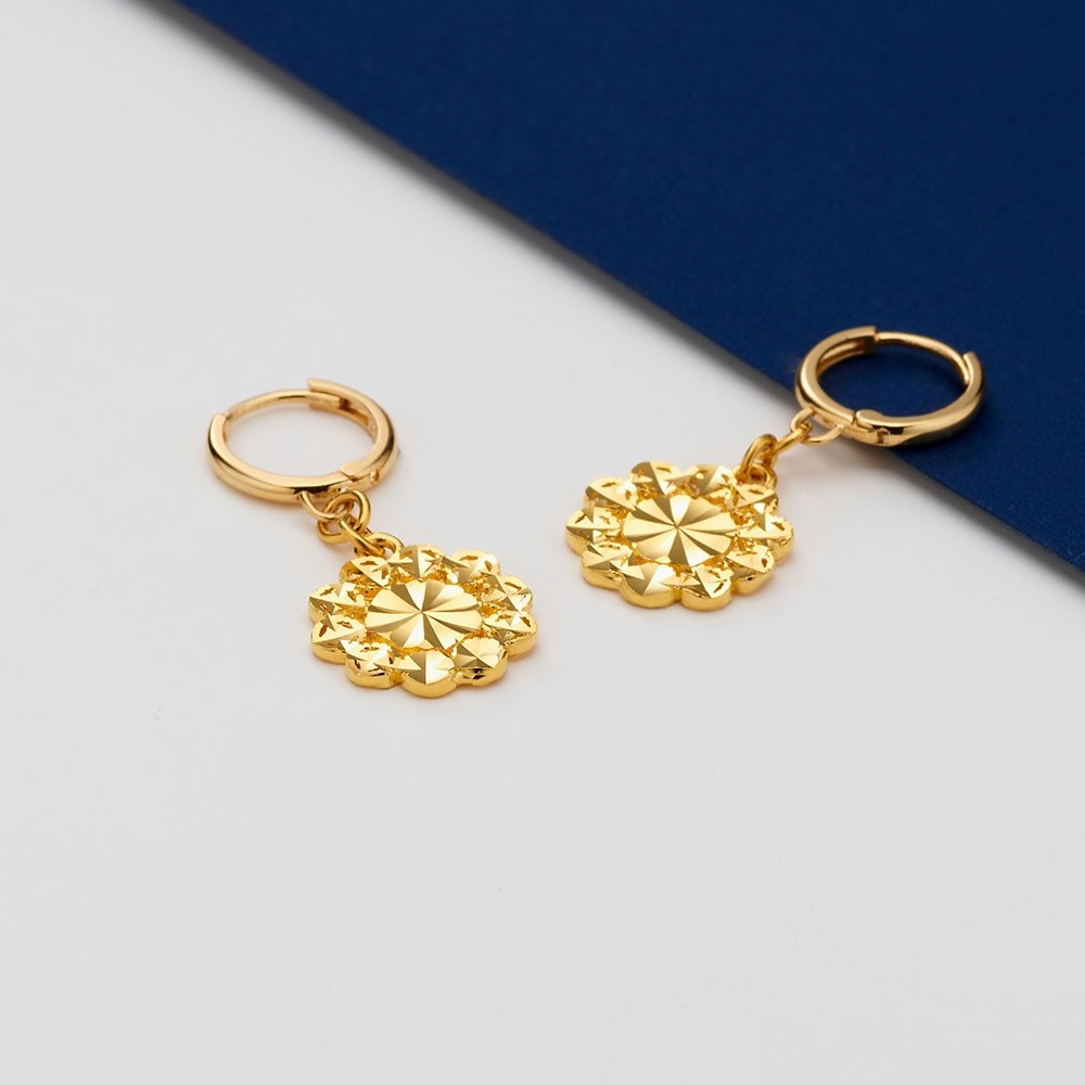 반짝 써클 꽃 원터치 귀걸이요약정보 및 구매