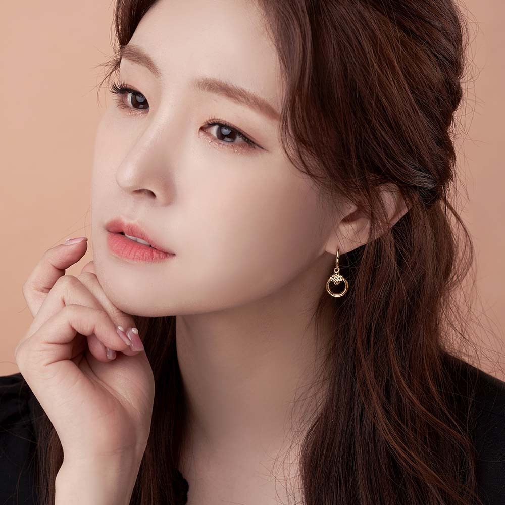 플라워 라운드 원터치 귀걸이 요약정보 및 구매