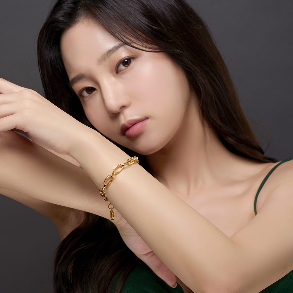 T 코인 할로우 볼드 팔찌 요약정보 및 구매