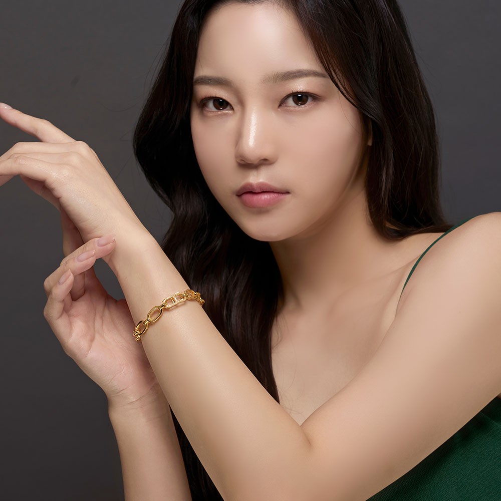 H 코인 할로우 클립 팔찌 요약정보 및 구매