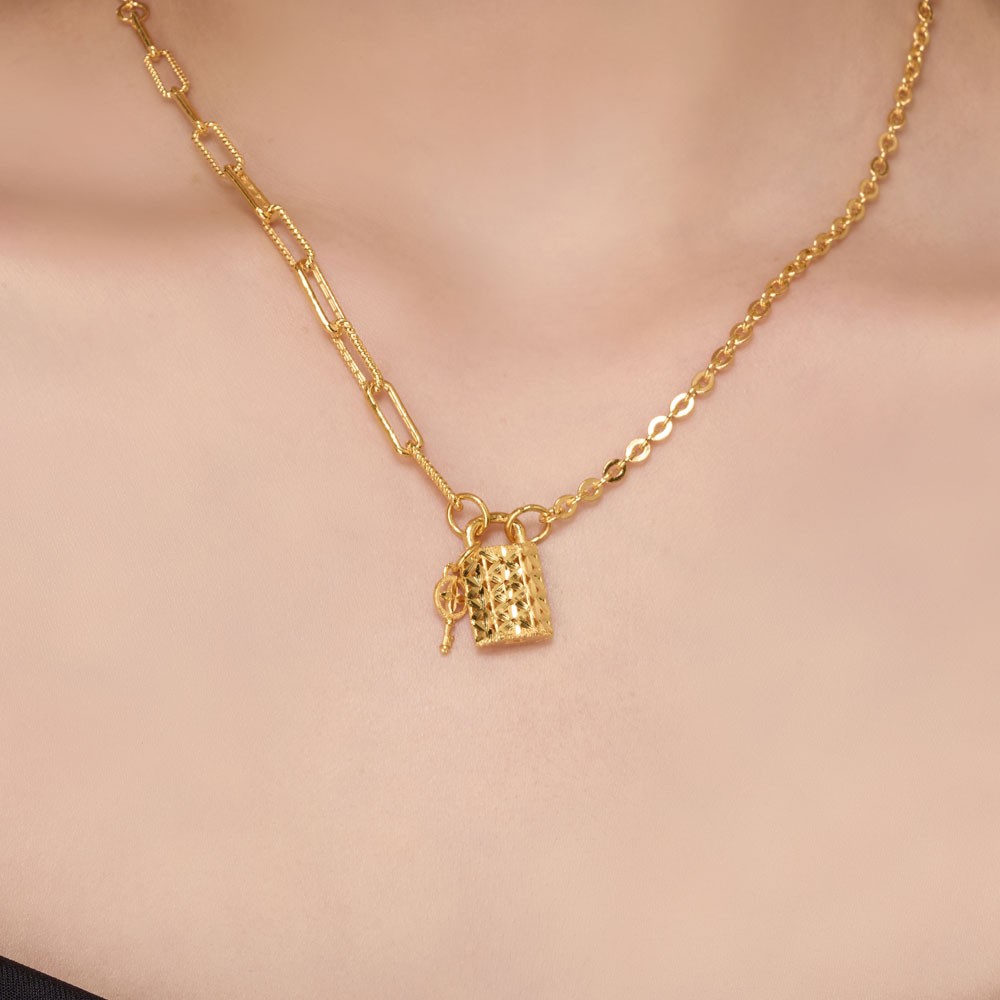 언발 클립체인 자물쇠 목걸이 요약정보 및 구매