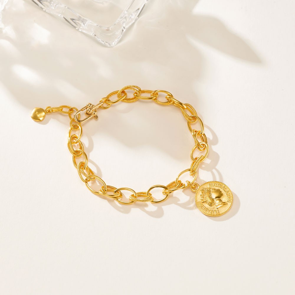 볼드 더블 체인 코인 팔찌 요약정보 및 구매