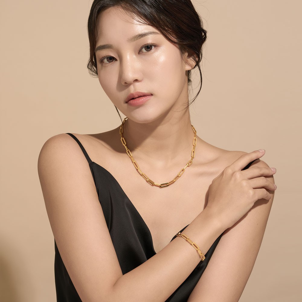 뉴 할로우 클립 체인 팔찌 요약정보 및 구매