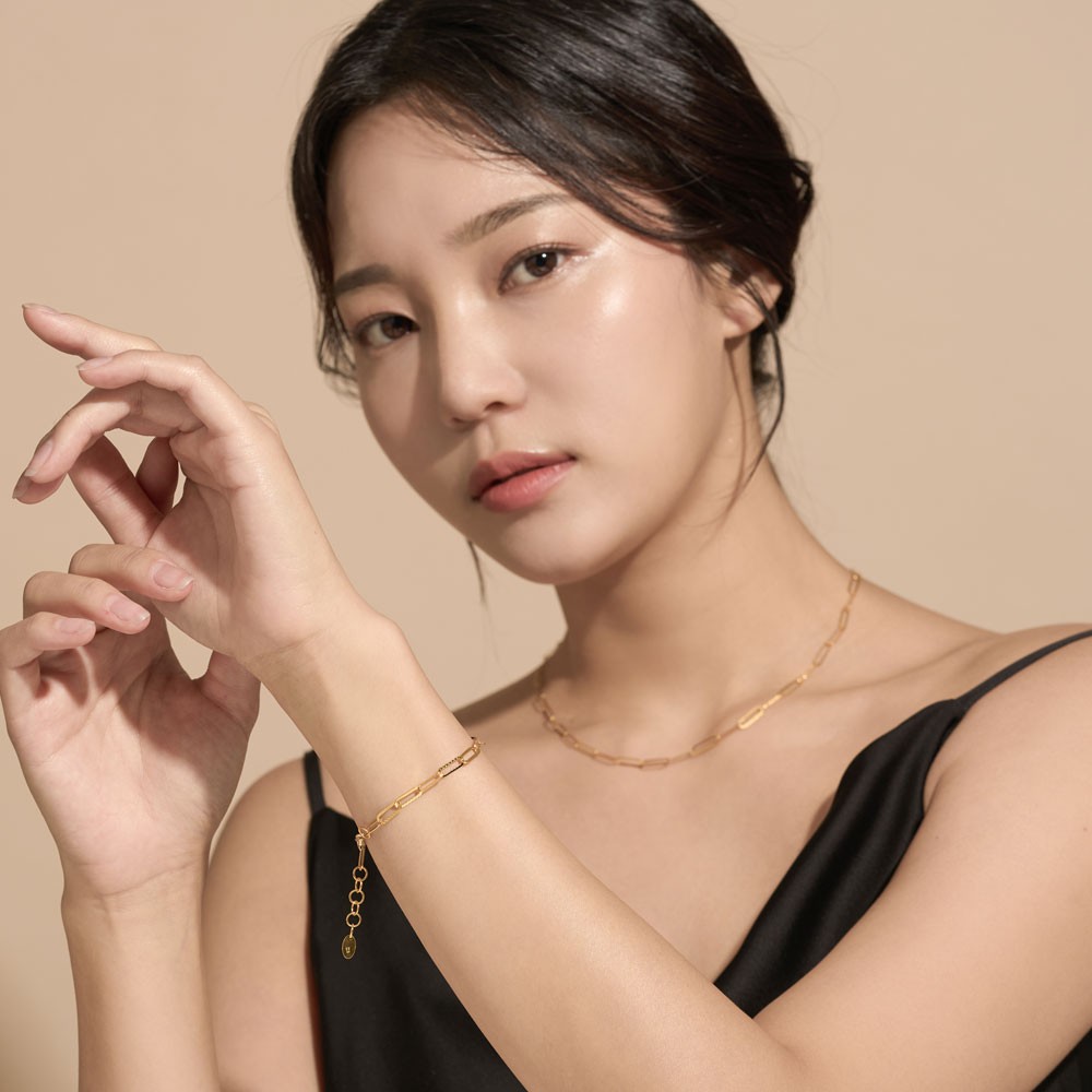 반컷팅 클립 체인 팔찌 요약정보 및 구매